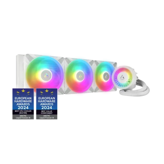 Arctic Liquid Freezer III 420MM ARGB Liquid CPU Cooler - White