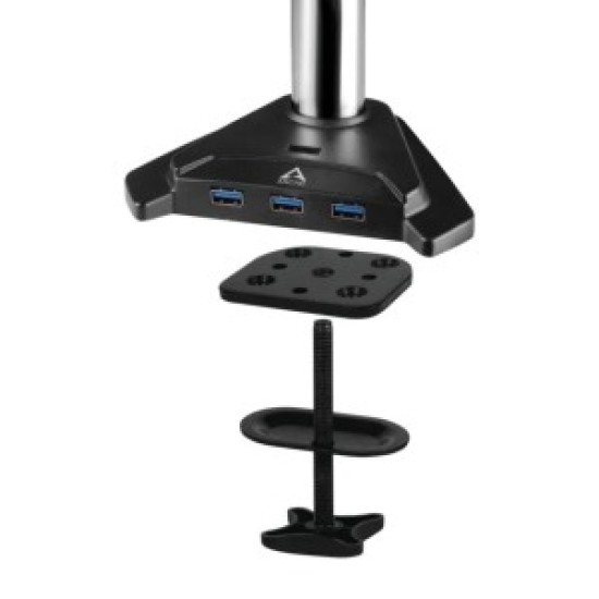 Arctic Z3 PRO Gen3 Desk Mount Triple Monitor with USB HUB Arm
