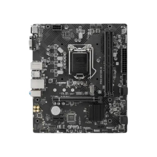 MSI PRO H510M-B 10th Gen Micro-ATX Motherboard