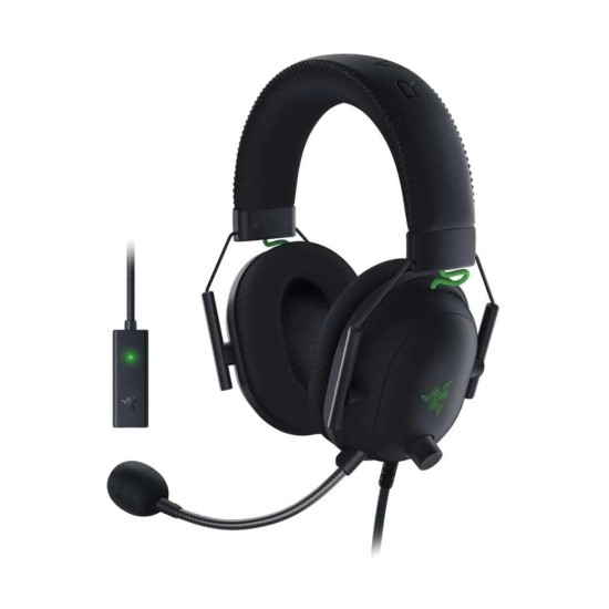 Razer BlackShark V2 Black Wired Gaming Headphone With USB Sound Card