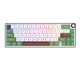 Royal Kludge RK R65 Brown Switch RGB Hot Swappable Mechanical Keyboard- GREENSAND 