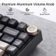 Royal Kludge RK R75 RGB Hot-Swappable Silver Switch Mechanical Keyboard