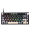Royal Kludge RK R75 RGB Hot-Swappable Silver Switch Mechanical Keyboard