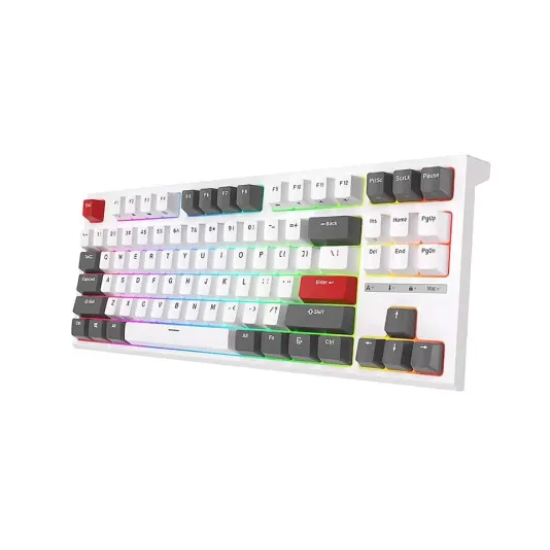 Royal Kludge RK R87 RGB Hot-Swappable Red Switch Mechanical Keyboard