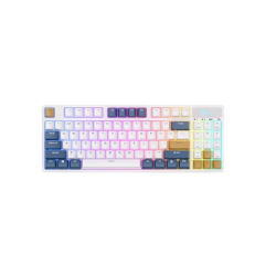 Royal Kludge RK89 Tri Mode Hot Swappable RGB Mechanical Keyboard- White Royal Kludge RK89 Tri Mode Hot Swappable RGB Mechanical Keyboard- White